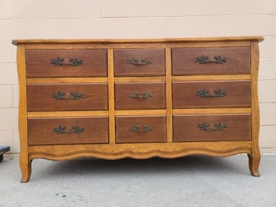 Drexel Vintage French Provincial Regency Wood Dresser Chest - Image 1 of 4