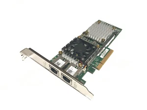 W1GCR DELL BROADCOM 57810S DUAL PORT 10GB NETWORK CARD 0W1GCR HN10N 0HN10N - Picture 1 of 3