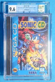 Sonic Cd Sega Mega Cd With Spin Card New And Sealed See