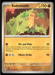 SV02: Paldea Evolved #109/193 Sudowoodo - Picture 1 of 2