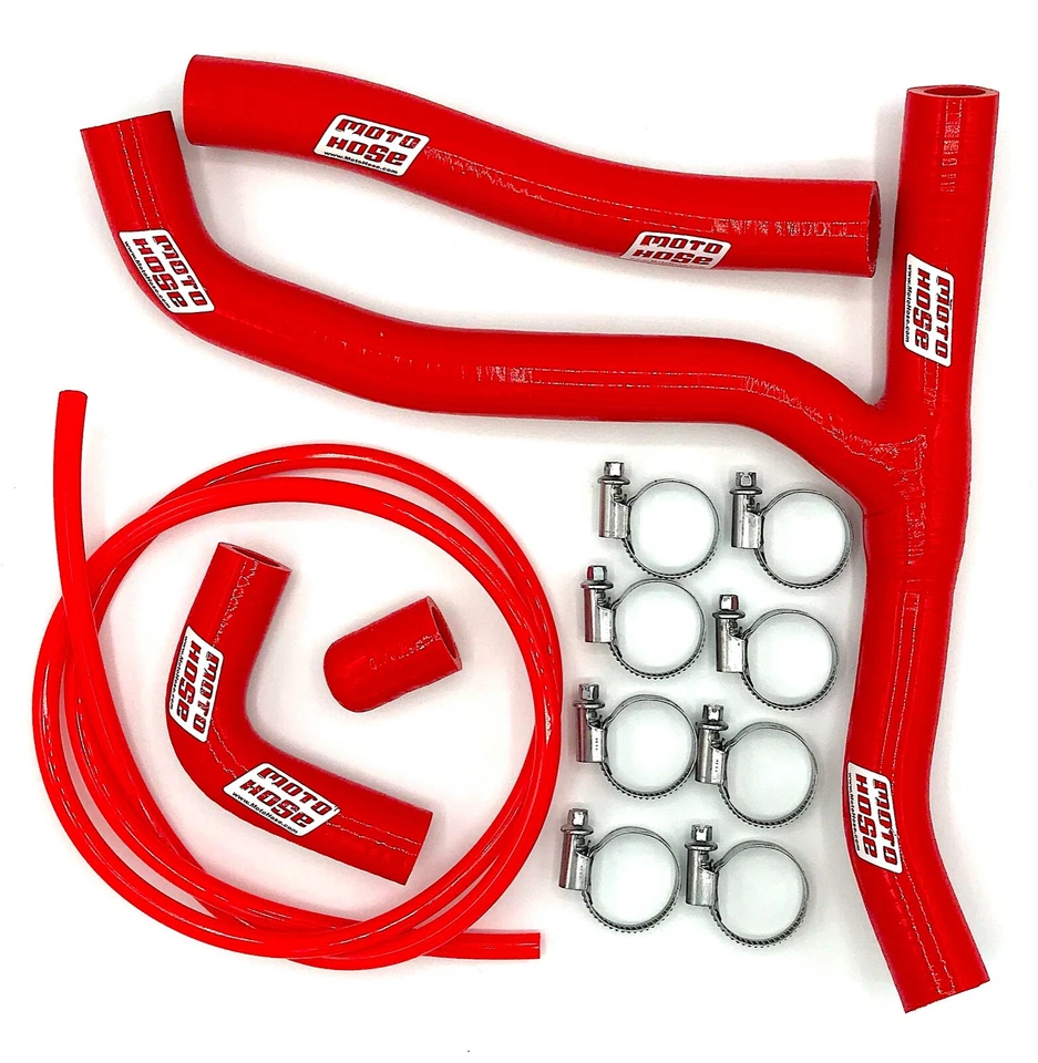 KIT MANGUERA RADIADOR HONDA CRF450R 2017 2018 2019 2020 CRF450R-S FUNCIONA ROJO 23-128YR Foto 1 de 4