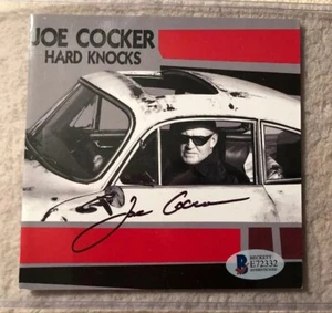 JOE COCKER - Hard Knocks Autographed CD Booklet RARE Beckett Authentic RIP - Imagen 1 de 2