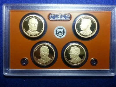 2013 S Presidential Dollar Proof Set No Box or COA - Image 1 of 4
