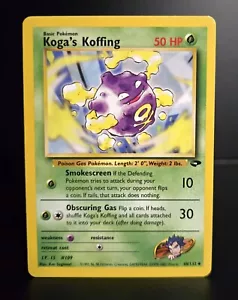 Pokémon TCG - KOGA'S KOFFING - 48/132 - UNLIMITED - GYM CHALLENGE (2000) - LP/NM - Picture 1 of 1
