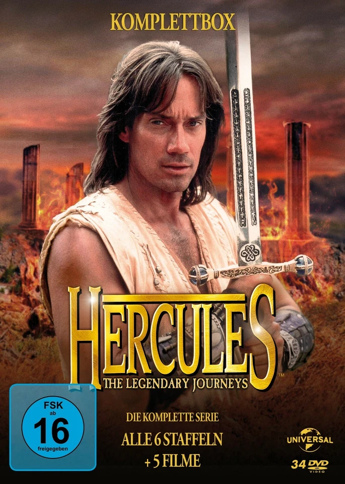 Hercules - The Legendary Journeys - DVD-Komplettbox (Alle 6 Staffeln + 5 Filme) - Bild 1 von 4