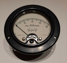 Milliamperes D.C. TRIPLETT ELEC. INST. CO. Milliamperometro Bluffton Ohio USA
