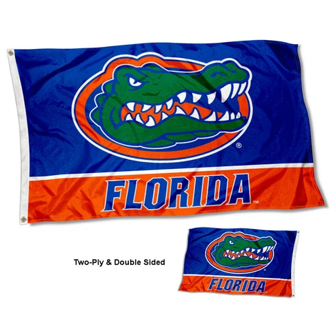 Florida UF Gators Flag Double Sided 2-Ply 3x5 Foot Outdoor Banner Cover
