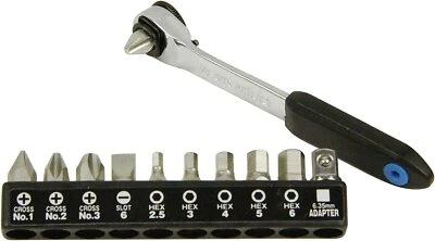 SK11 Slim Ratchet Screwdriver Set Gear Number 52 SRD-224 - Image 1 of 4