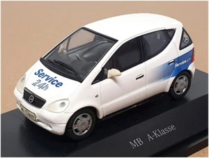 Herpa 1/43 Scale 070560 - Mercedes Benz A-Class Service 24h - White - Picture 1 of 5