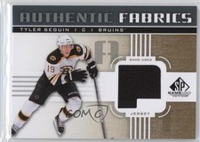 2011-12 SP Game Used Edition Authentic Fabrics Gold Tyler Seguin (P) #AF-TS.4