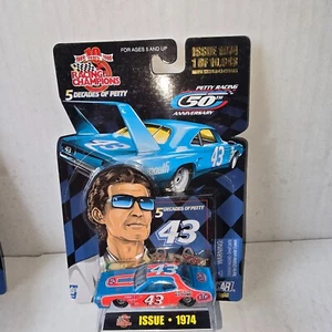 10 years Nascar Racing Champions 1:64 Petty Racing 50th Ann. Year 1974 - Picture 1 of 2
