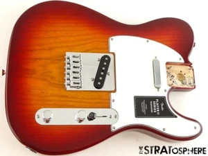 Fender Player II Telecaster Tele LOADED ASH BODY, Modern Aged Cherry Burst! - Picture 1 of 2
