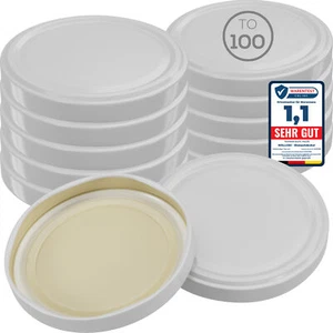 Einmachdeckel TO100 Ersatzdeckel f. Einmachgläser Schraubdeckel Twist-Off-Deckel - Bild 1 von 13