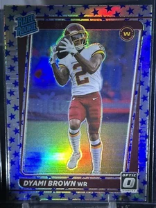 2021 Donruss Optic DYAMI BROWN Rated Rookie STARS SILVER HOLO PRIZM SSP RC!! - Photo 1 sur 3