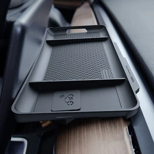 Für Tesla Model 3 Y 2019-2023 Dashboard Tissue Storage Box Tray Organizer Halter - Bild 1 von 8