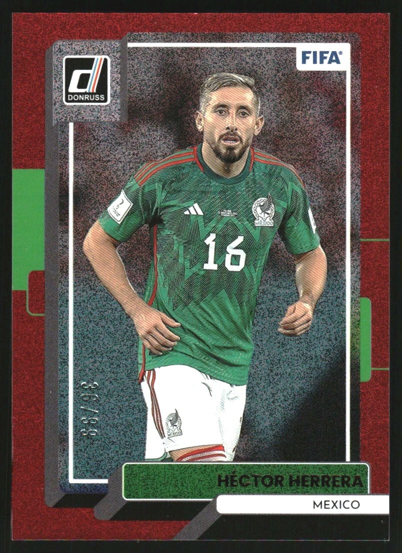 2022-23 Donruss Red #80 Hector Herrera /99