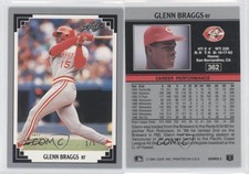 2013 Leaf Memories 1991 Leaf Buyback Gold /5 Glenn Braggs #362