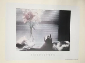 Patricia Ridenour - Katze, Muschel und Blumen - 1986 - Offset Poster - Bild 1 von 6