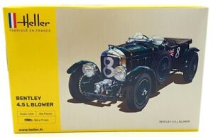 Heller 1/24 Scale Unbuilt Plastic Kit 80722 - Bentley 4.5L Blower