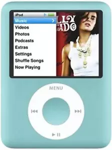 Apple iPod Nano Video 3rd Generation Gen 8GB Blue - MP3 MP4 Music Player Bundle - Picture 1 of 1