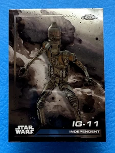 2024 Topps Chrome Star Wars IG-11 #41 - Bild 1 von 2