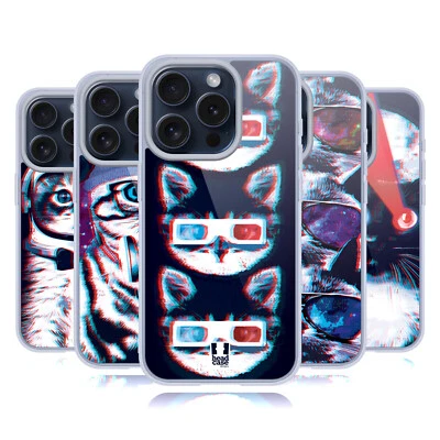 HEAD CASE DESIGNS STRANGE CATS GEL CASE COVER FOR APPLE iPHONE PHONES - Image 1 of 4