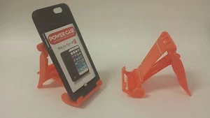 LOT OF 25 NEW STAND HOLDER CELL PHONE DISPLAY 1 in 1 BL03 ORANGE - Picture 1 of 1