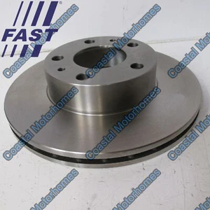 Fits Fiat Ducato Peugeot Boxer Citroen Relay Front Disc Vented 1300501080 - Picture 1 of 2