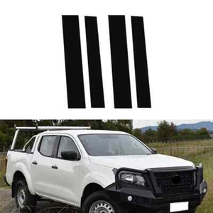 Door Window Pillar Posts For Nissan Frontier 18-21 Door Panel Trim Stickers Pads - Picture 1 of 10