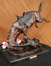 Handcrafted HotCast Wicked Pony by Frederick Remington Bronze Masterpiece Statue