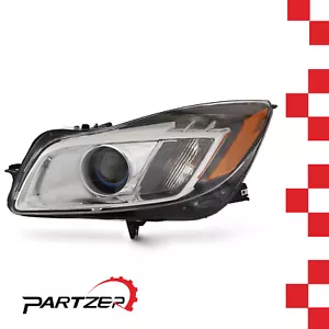 Para Buick Regal 2012-2016 Xenón Lado del Conductor HID con Anillo Azul Proyector Faro - Imagen 1 de 12