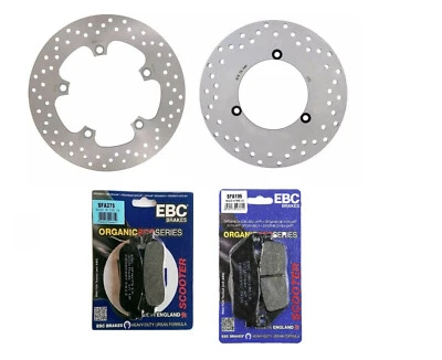 DISQUES De FREIN PASTILLES YAMAHA X MAX 125 2016 AVANT ARRIÈRE - Photo 1/4