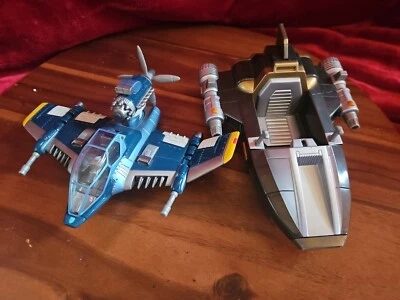 1990's Bandai Jack's Skyfighter Xyber 9 Space Aircraft + Power Rangers Jet Lot - Image 1 of 4