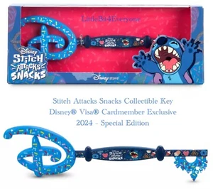 SELLADO Disney Stitch Attacks Snacks Coleccionables Llave Visa Tarjetamadero Exclusivo SE - Imagen 1 de 11