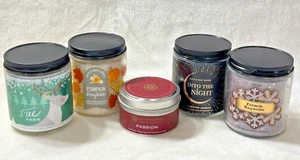 Set of 5 ~ Bath & Body Works - 7 oz. Scented Jar Candle - Passion Aromatherapy - Picture 1 of 8