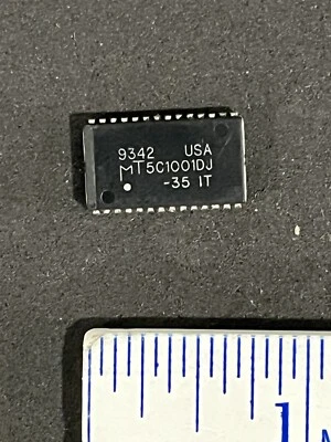 MT5C1001DJ-35 1M X 1 SRAM 35NS HIGH SPEED 28 PIN SO (LOT OF 1) - Image 1 of 2