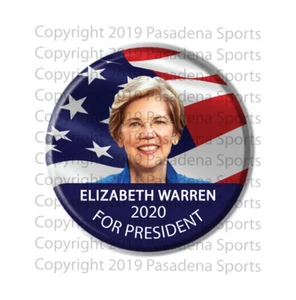 Elizabeth Warren for President 2020 botón de campaña de 2,25" ewfg hecho en AZ EE. UU. - Imagen 1 de 2