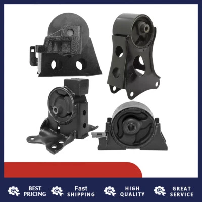 Juego de 4 monturas de motor y transmisión para Nissan X-trail 112108H30E 2002-2007 nuevo Foto 1 de 4