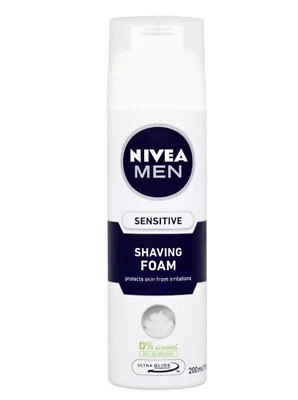 Nivea For Men Sensitive Shaving Foam 200ml - image 1 of 4