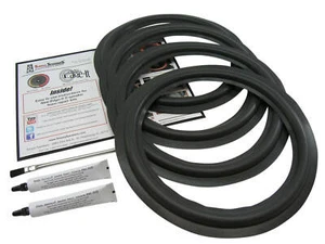 Kit de reparación envolvente de espuma de altavoces wofer Infinity Kappa 100 FSK-12Ji-4 (paquete de 4) - Imagen 1 de 8