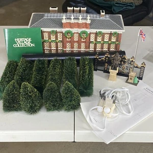 Heritage Village Collection Department 56 Kensington Palace Full Set with Box - Imagen 1 de 12