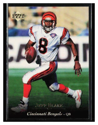 1995 Upper Deck #190 Jeff Blake - Image 1 of 2