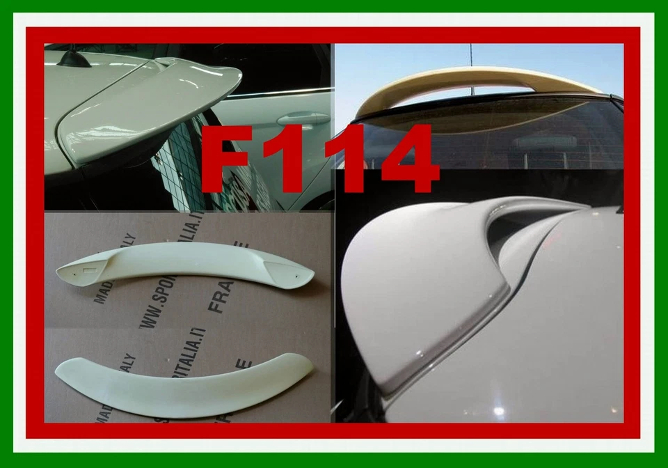 SPOILER ALET POSTERIORE MINI COOPER  E  MINI ONE GREZZO  F114G  SI114-1-x - Immagine 1 di 1