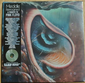 Meddle Reimagined - Tribute To Pink Floyd LP Ltd Edition Coke-Green Vinyl Sealed - Picture 1 of 3