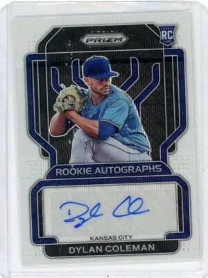 Dylan Coleman 2022 Panini Prizm White Wave Rookie Auto 50/50 - Image 1 of 2