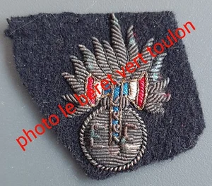Insigne brodé Garde Personnelle Chef de l'Etat Français 1940 cannetille ORIGINAL - Picture 1 of 4