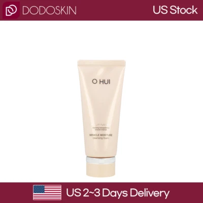 VENDEDOR DE EE. UU. OHUI Espuma Limpiadora Hidratante Milagrosa 200 ml O HUI Foto 1 de 4