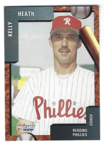 1992 Reading Phillies (Double-A Philadelphia Phillies) #593 Kelly Heath