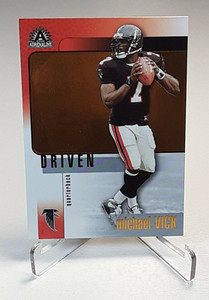Michael Vick 2002 Pacific Adrenaline Driven Football Card #2