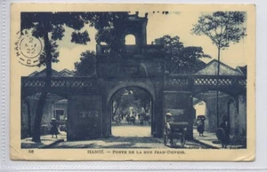 (KLj7369) HANOI, Vietnam, China, Porte De La Rue Jean-Dupuis 1922 - Picture 1 of 4